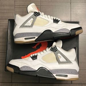 Air Jordan 4 Retro White Cement 2012
